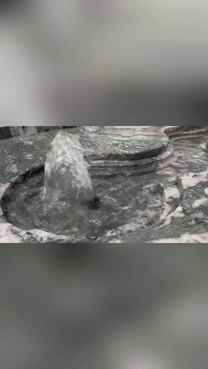 九龍玉景觀石水景效果