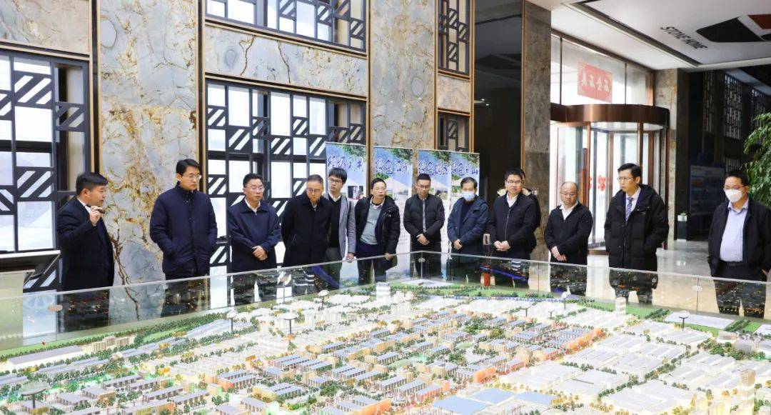 信宜市考察團一行莅臨中(zhōng)部（麻城）石材循環經濟産(chǎn)業園走訪參觀，尋求産(chǎn)業合作(zuò)