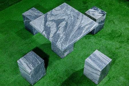 山(shān)水岩石凳石桌