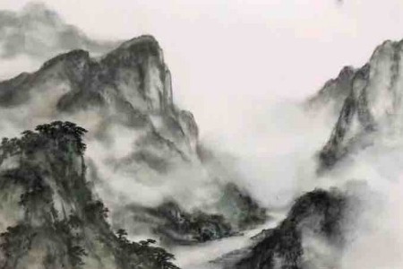 人造石山(shān)水畫