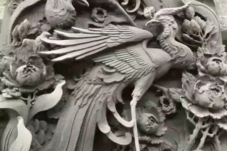萬源青浮雕