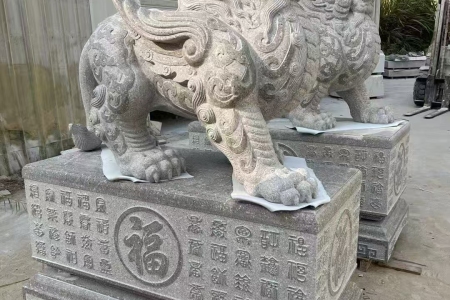 石獅子雕刻